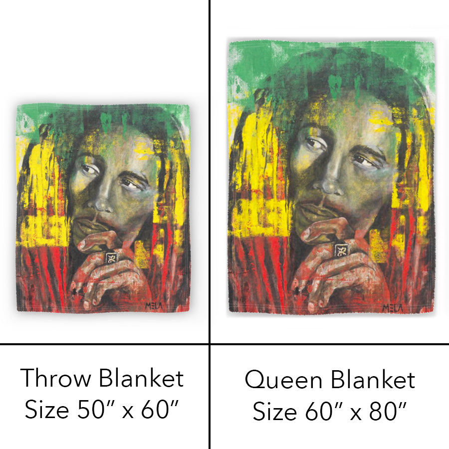 Bob Marley Blanket