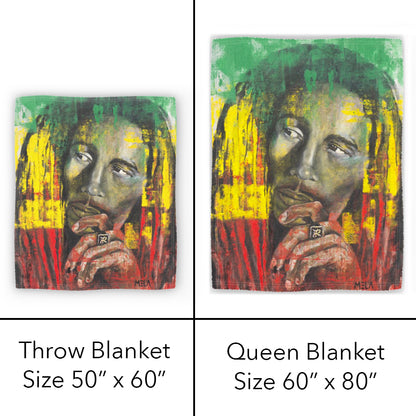 Bob Marley Blanket
